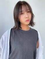 ヘアデザイン アンジェロ(Hair Design Angelo) 切りっぱなしシースルーボブ