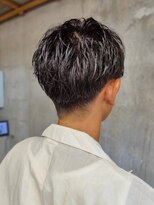 アルフレッド 平針店(alfRed)&nbsp;カット　刈り上げ　メンズショート　爽やか　束感　黒髪　短髪