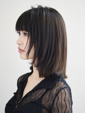 ミンクス 原宿店(MINX) フルバング 似合わせ イメチェンヘアスタイル ハッシュカット
