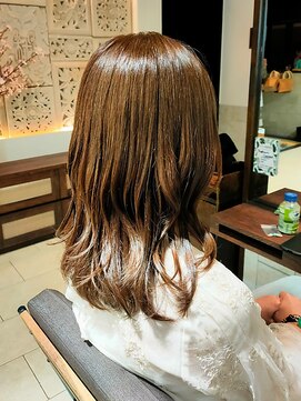 ヘアリゾート粋 ティガ 池袋店(tiga) 艶髪カラー/ココアブラウン