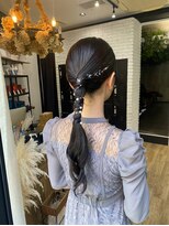 レベッカ(REBECCＡ by CURACION)&nbsp;hair arrange.＊°