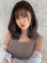 ウエストリー(WESTORY)&nbsp;インナーカラー☆ミディアムヘア☆イヤリングカラー