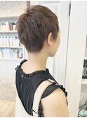 福山市美容師求人スタッフ募集垢抜けベリーショート透明感カラー