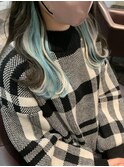 ライブ前にピッタリ♪推し色シールエクステ