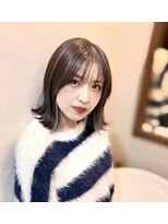 アンビ(ambi) インナーカラー、イヤリングカラー#ハイライト#髪質改善トステア