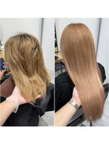 ネクスト 池袋(NEXT) ベージュカラー/ロングヘア/ダブルカラー/ハイトーン/池袋