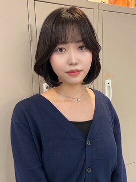 アグ ヘアー アイラ静岡店(Agu hair aila) 《Agu hair 出雲式》韓国風タッセルボブ