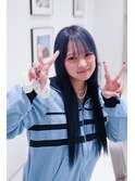 10代20代ブリーチハイトーンブルーカラーネイビーブルー
