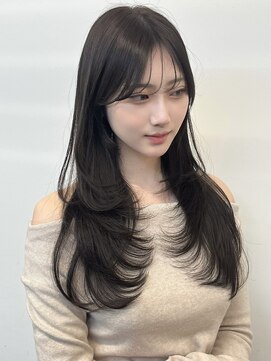 グロー 大宮(GLROW) ハッシュカットザクザクレイヤー韓国フェイスレイヤー