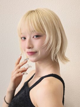 アンバー 池袋(amber) ウルフボブスタイル