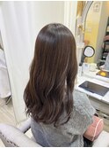 ほんのりピンクのショコラブラウン