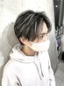 メンズカット＋ナチュラルパーマ￥8000