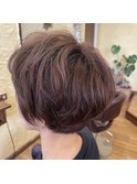癖毛ショート