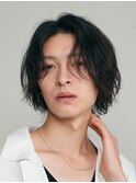 名古屋名駅センターパートスパイラルパーマウルフヘアミディアム