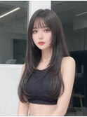 髪質改善 艶髪 愛され 韓国風 前髪カット 小顔 梅田