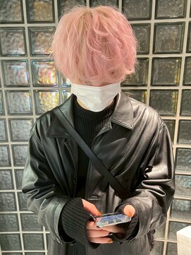 ペレ 梅田(PELE) サーフカール/スパイキーショート/ブルーブラック/梅田