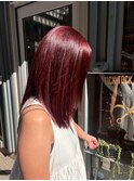 【mai】秋におすすめ赤髪スタイル/元町