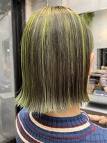 ココ 西葛西南口店(COコ) ネオングリーンバレイヤージュ|西葛西ブリーチ|西葛西ハイトーン