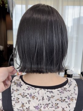 ビューレイギンザ(VIEW LEI GINZA) 韓国ぷつっとボブ前髪カット髪質改善銀座