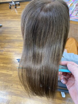 ヘアーズ サエミ 髪質改善カラー