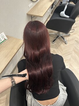 シェノン フェム 名古屋 名駅店(CHAINON×FeM#) ワインレッド/名古屋/髪質改善/レイヤーカット