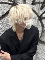 ティアム 渋谷店(Tiam shibuya)&nbsp;ハイライト/マッシュパーマ/ウルフ/アッシュブラック/渋谷駅