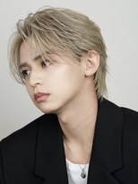 オーシャントーキョーオーバー 渋谷(OCEAN TOKYO OVER)&nbsp;マッシュセンターパートツーブロックフェザーパーマニュアンス