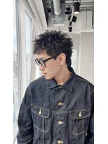 ネクストメンズ 表参道(NEXT men's)&nbsp;MEN’S HAIR/サーフカール/刈り上げセンターパート/渋谷