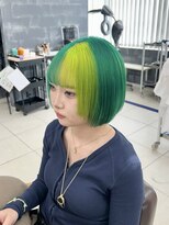 ラウル(Laulu)&nbsp;黒髪/クラゲヘアー/オリーブグレー/小顔/ココアベージュ/佐倉