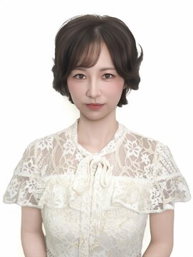 ステラ(Stella) 銀座ブローヘア。宣材サロモ編。ショートヘアセットVOL4.0