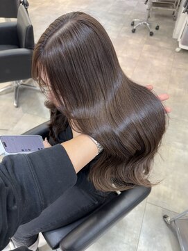 ルル(Lulu) 梅田/ブラウン/ベージュ/レイヤー/縮毛矯正/髪質改善