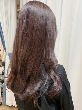 サロン(SALON) 桜ピンクカラーのふわふわロング