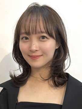 ベル 銀座並木通り店(Belle) くびれヘア*ウルフミディアム
