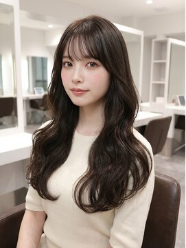 ブロウ ネックス ザ サロン 表参道(VLOW nex the salon) グレージュ　ハッシュカット　顔周りカット　レイヤーカット