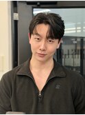 韓国ナチュラルダウンパーマジェントルショート