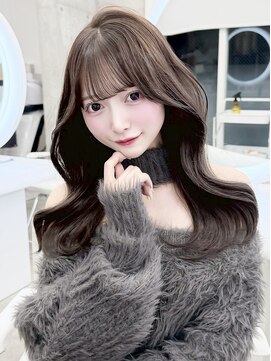アイシー 表参道(ICY) 盛れるくびれヘア*アイドル前髪透明感ショコラグレージュカラー