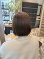 ロロネー 森ノ宮キューズモール(Lolonois)&nbsp;ダメージ最小限の酸性ストレートでまとまりのあるボブに！