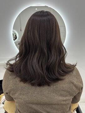 アイニ 天王寺アポロ店(aini) 赤みを抑えながら白髪ぼかすブレンドカラー〈airi〉