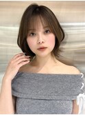 【大重】韓国風くびれボブ/レイヤー/新宿前髪/髪質改善/縮毛矯正
