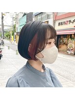 フェイス 石川町 (FACE)&nbsp;ボブ×ミニボブ×イヤリングカラー×ポイントカラー×横浜
