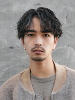 バイフィフス 原宿/表参道(by fifth)&nbsp;シャドウパーマスパイラルパーマルーズパーマセンターパート