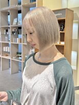 スパ ヘアーデザイン(SPA hair design)&nbsp;ブリーチ/ダブルカラー/ハイトーン/ボブ/切りっぱなし/前下がり