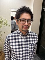 バランス ハレまち通り岡山駅前店(balance.)&nbsp;大人の無造作ツーブロックパーマ