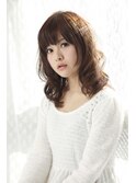小顔にみえる前髪ふんわりパーマ【sola:neolive相模大野店99】