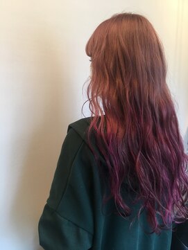 ヘアリゾート バルボア アイランド(hair resort Balboa Island) 【Balboa Island 池袋】チェリーピンクグラデーション