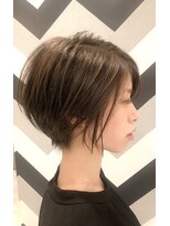 アロン(Allons Ginza)&nbsp;Allons ginza【秋谷一洋】ボリュームを抑えたナチュラルショート