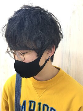 ヘアショップ ホップエム(HAIR SHOP HOP M) マッシュウルフ計画