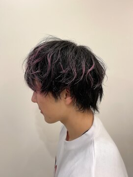 ヘアールームロッソ 白山店(HAIR ROOM ROSSO) マッシュウルフ