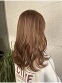 ハイライト×ハニーベージュ