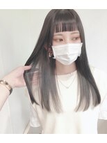 ジゼル 博多(GiseL) インナーカラー/前髪/グレージュ